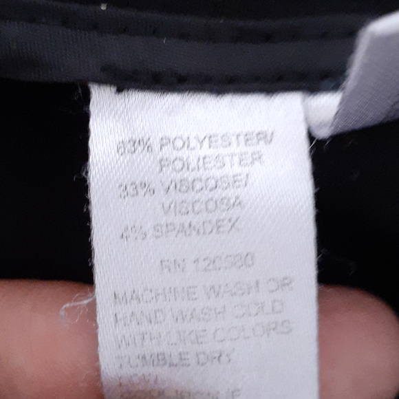 Womens Black Dress Slacks - Picture 4 of 7